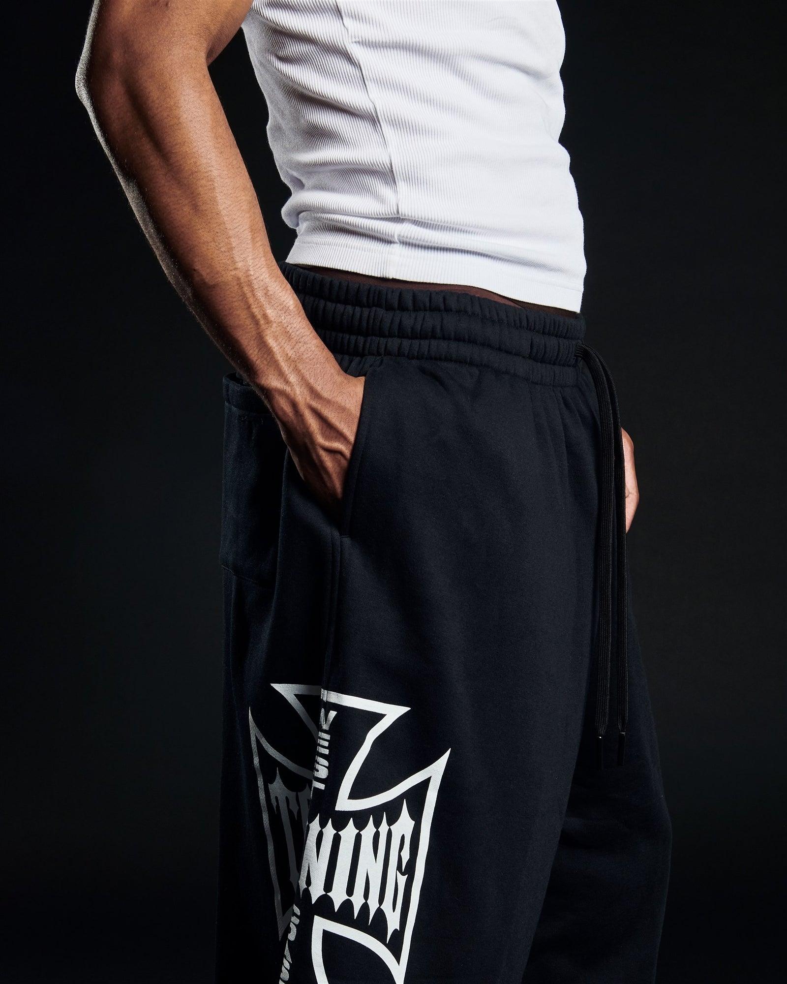 3/4 Training Sweat — Black